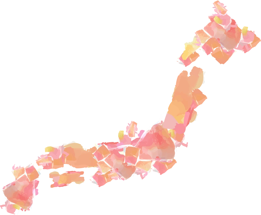 日本全国に対応するWorkWayのイメージ